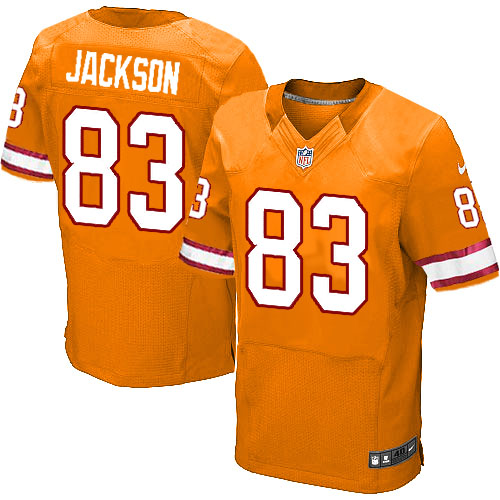 Men's Elite Vincent Jackson Nike Jersey Orange Alternate - #83 NFL Tampa Bay Buccaneers